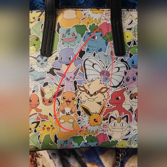 Pokemon Loungefly Satchel - Picture 5 of 5